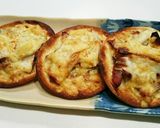 リーキと焼豚のピザ作り方6写真