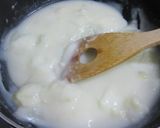 シーチキンボールの冬野菜クリームシチュー作り方6写真