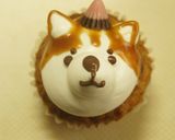 秋田犬サンタのクリスマスカップケーキ☆作り方9写真