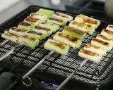 こんがり甘い！岩津ねぎの串焼き作り方3写真
