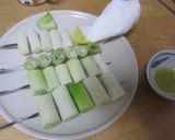こんがり甘い！岩津ねぎの串焼き作り方2写真
