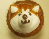 秋田犬サンタのクリスマスカップケーキ☆作り方7写真