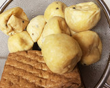 じんわりがんも、厚揚げとかぼちゃの煮物作り方1写真