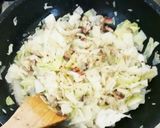 オイルサーディンときゃべつのパスタ作り方6写真