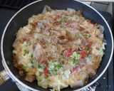 カキ入りお好み焼き作り方5写真