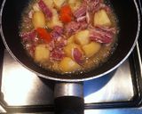 フライパン☆肉じゃがふわふわキッシュ作り方1写真