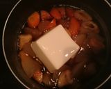 大根と豆腐の簡単煮物！作り方3写真