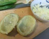 簡単 ポテトのまるごとグラタン作り方2写真