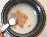 簡単!エビとツナの朝ごはん♪ピラフ炊飯器作り方3写真