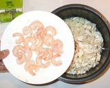簡単!エビとツナの朝ごはん♪ピラフ炊飯器作り方4写真