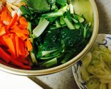 あんかけ小松菜スープ作り方1写真