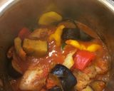 鶏のトマト煮込み入りラタトゥイユ作り方18写真