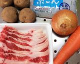基本の肉じゃが作り方1写真