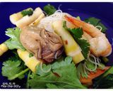 牡蠣と海老の海鮮焼きビーフン☆タイ風作り方12写真