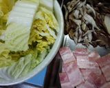 白菜と舞茸の簡単レンジ蒸し♡作り方1写真