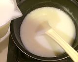 生クリーム不要簡単！とろける濃厚杏仁豆腐作り方5写真