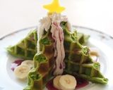 簡単♪クリスマスツリーワッフル（HM）作り方15写真