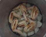 かぶと鶏の手羽先の創味シャンタンDX煮作り方4写真