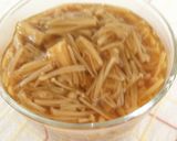混ぜて焼くだけ！なめたけ入り玉子焼き作り方3写真