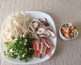 かに玉。もやしと椎茸でヘルシー！ふっくら作り方1写真