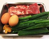豚の角煮と味タマゴ作り方1写真