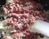 マッシュパンプキンの肉味噌チーズ焼き♡作り方2写真