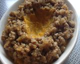 マッシュパンプキンの肉味噌チーズ焼き♡作り方8写真