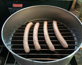 粗挽きソーセージの燻製チーマヨ焼き作り方1写真