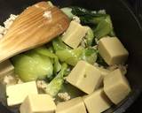 チンゲンサイと高野豆腐の甘酢あんかけ作り方5写真