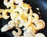 ふわふわかき玉の海老チリ作り方5写真