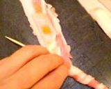 ビールぐいぐい♪　ぐるぐるブタバラちゃん作り方2写真
