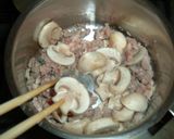 レタスとマッシュルームの中華風スープ♪作り方1写真