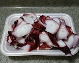 たこオリーブオイル 和風イタリアン ごま作り方3写真