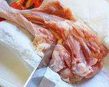 簡単！単純！【素揚げ チキン】皮パリパリ作り方1写真
