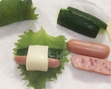 きゅうりとウインナーのしそチーズ巻き作り方2写真