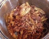 ご飯がススム♡牛肉とゴボウの甘辛煮作り方6写真