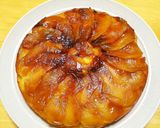 鍋で簡単！タルトタタン風 りんごのケーキ作り方7写真