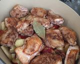 鶏肉のりんご&トマトピューレ煮込み作り方9写真
