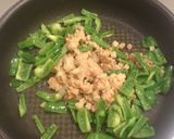 コンビーフハッシュとピーマンの炒め物作り方4写真
