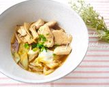 簡単、激うま、柔らか鶏胸肉の節約すき煮作り方5写真