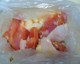 カブとチキンの豆乳クリーム煮込み作り方1写真