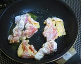 カブとチキンの豆乳クリーム煮込み作り方5写真