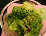 レンジで簡単ブロッコリーのオリーブ油炒め作り方4写真