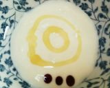 かんたんお花のヨーグルトアート♥作り方1写真