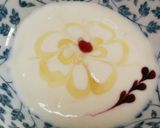 かんたんお花のヨーグルトアート♥作り方2写真
