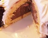 5つの材料でカスタードまで♪ドームケーキ作り方16写真