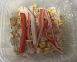 おにぎらず チーズおかか&ツナマヨコーン作り方3写真