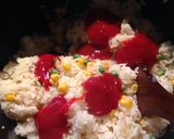 揚げないライスコロッケ！のXマスリース作り方3写真