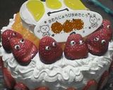 アンパンマンケーキ作り方5写真