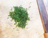 牛ロースステーキ 大葉と椎茸のソース作り方2写真